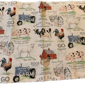 Rustic Farm-Themed Valances with Animals and Text (16 valances)!